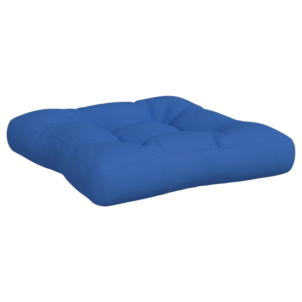 vidaXL Cuscini per Pallet 2 pz Blu Reale in Tessuto