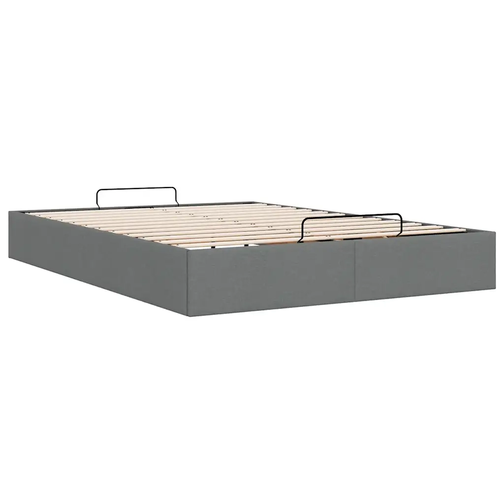 Struttura Letto Pouf senza Materasso 140x200 cm in Tessuto 3310883