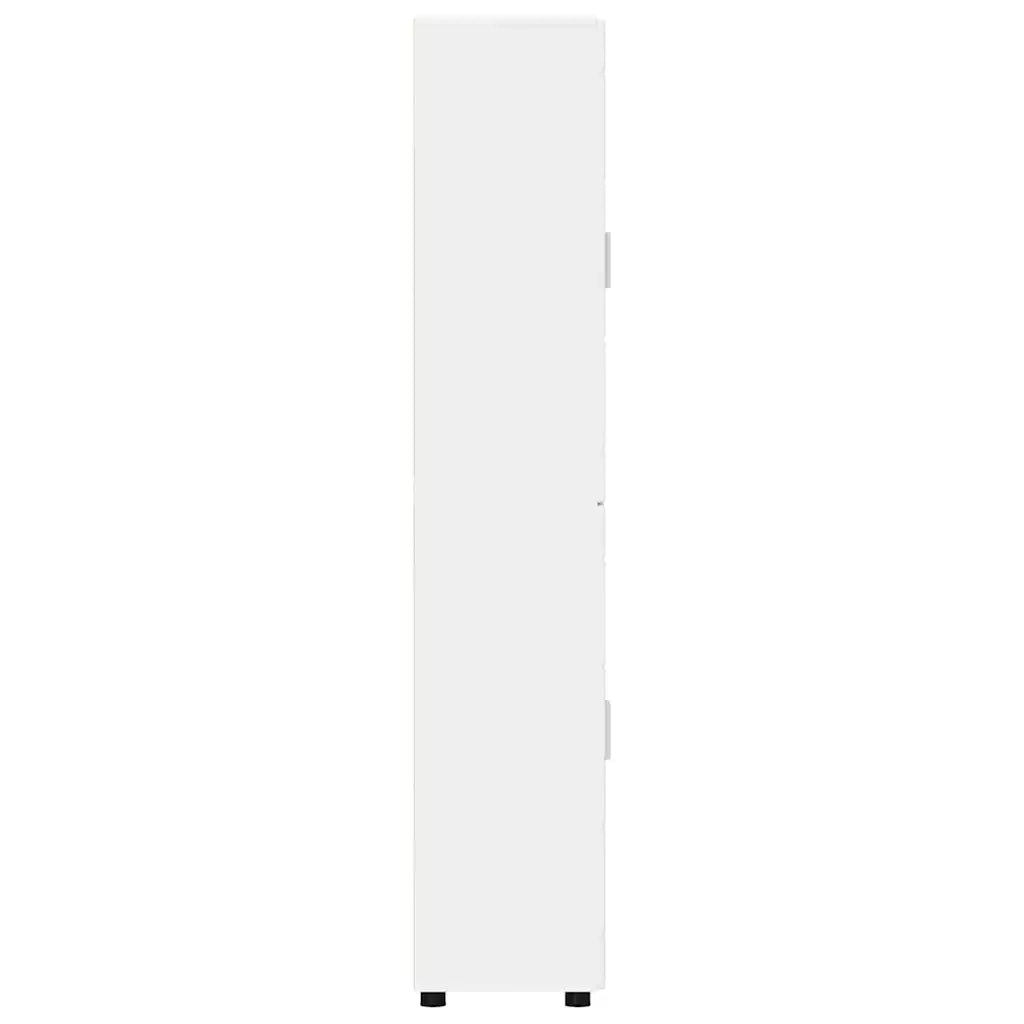 Credenza FLORIN Bianco 60 x 35 x 182 cm Legno multistrato