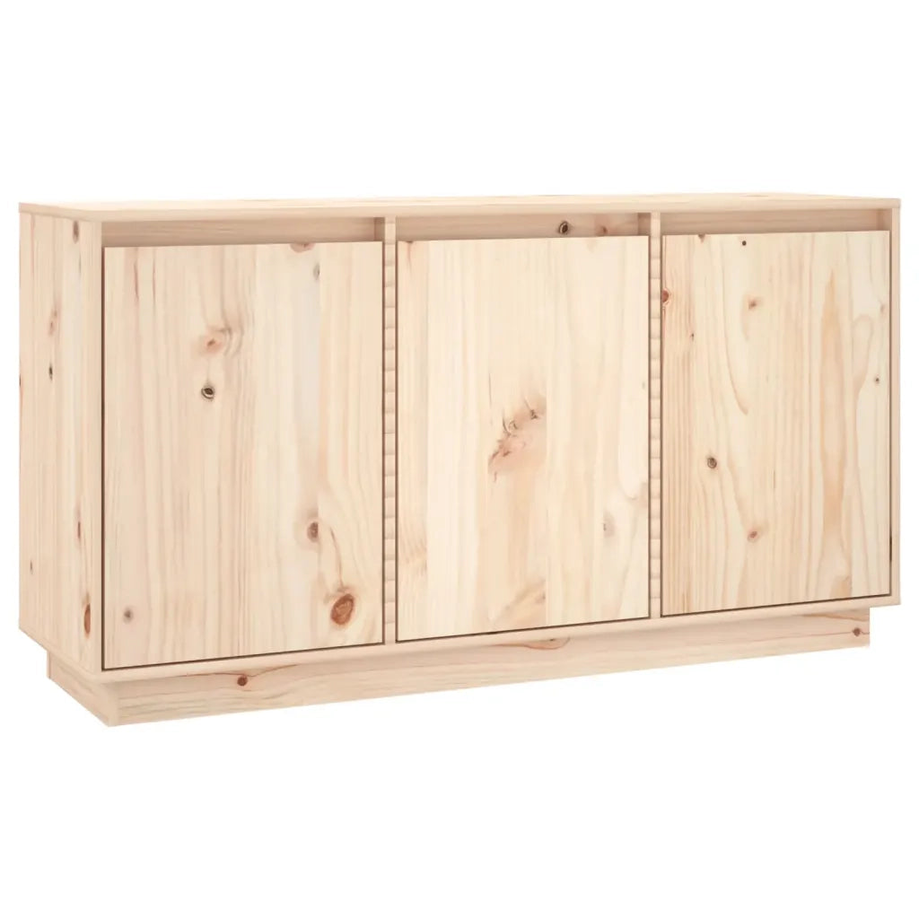 Credenza-Buffet-Armadio da cucina 111x34x60 cm in Legno Massello di Pino