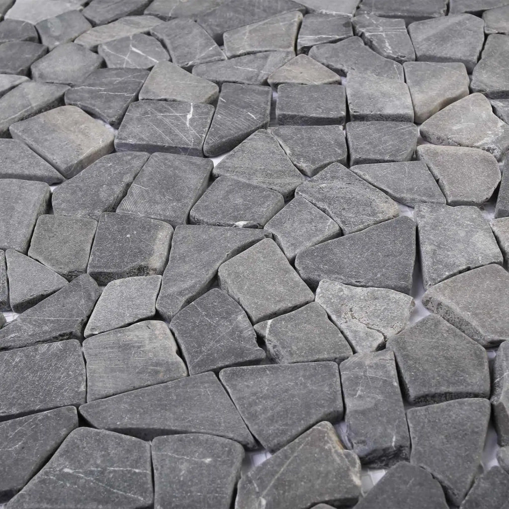 Piastrelle Mosaico Grigio Scuro 30 x 30 cm Marmo 42033530