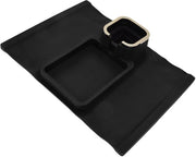 Sostegno per bicchieri per divano con cuscino anti-slip in silicone - Nero