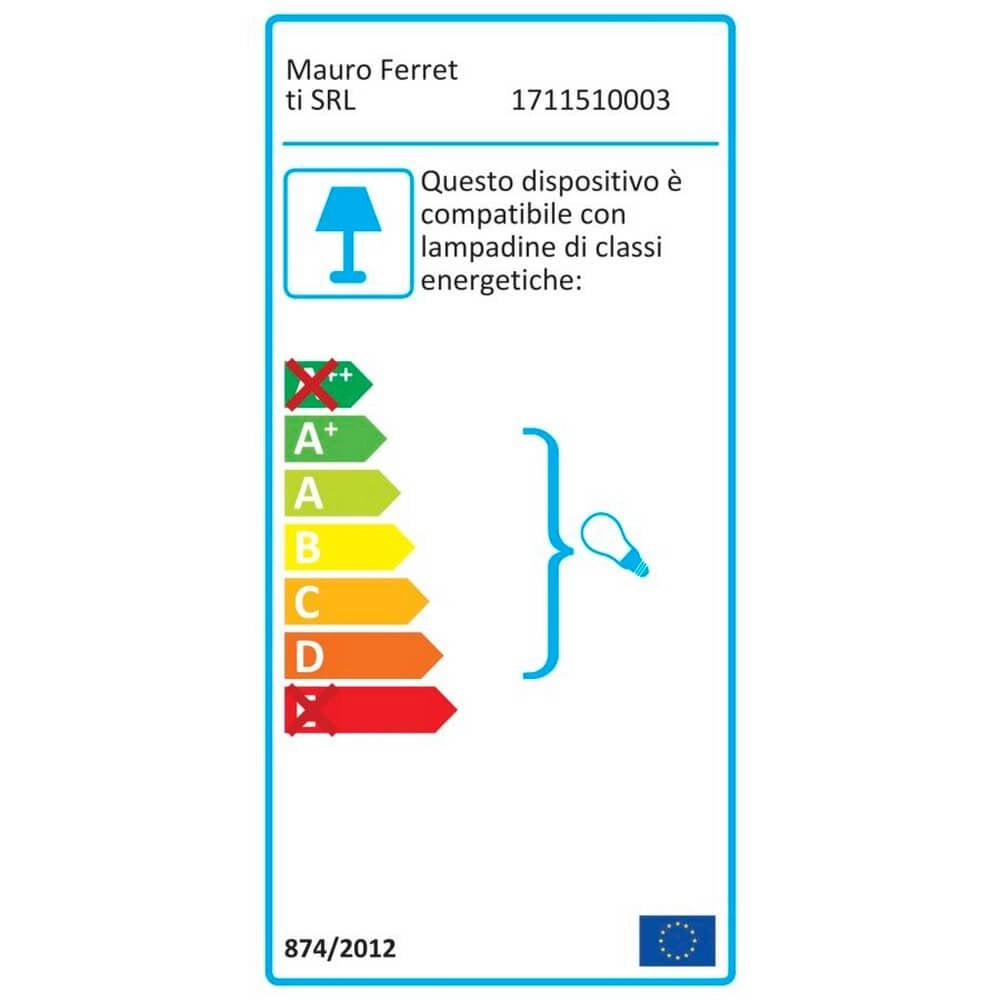 Lampada Farfalle cm Ø 32X47 - KRISTA