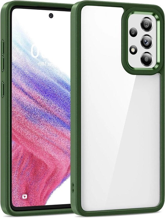 Telaietto protettivo trasparente per Samsung Galaxy A53 5G - Anti riflessi - Resistente ai graffi - Protezione militare contro urti