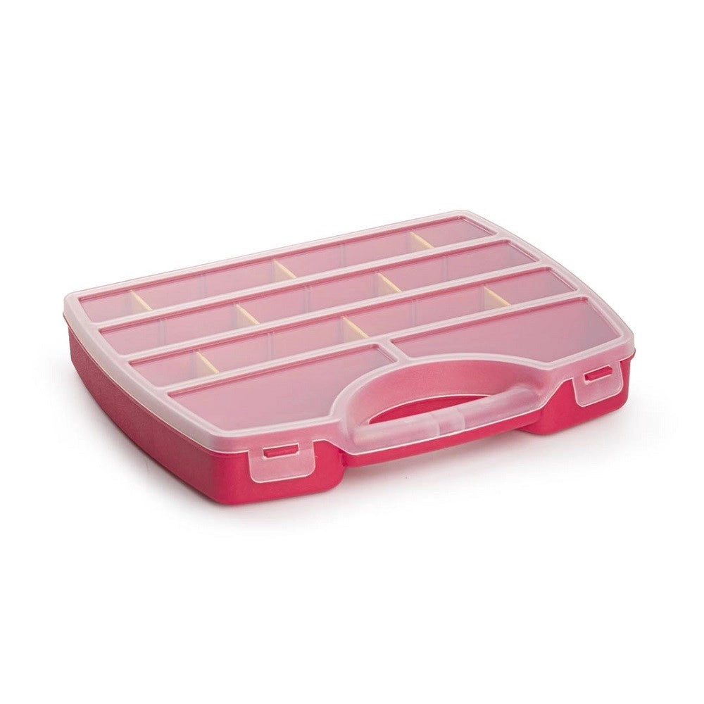Trade Shop - Valigetta Milleusi Mercury Scomparti 25,5x21x4 Cm In Plastica 11663 Vari Colori -