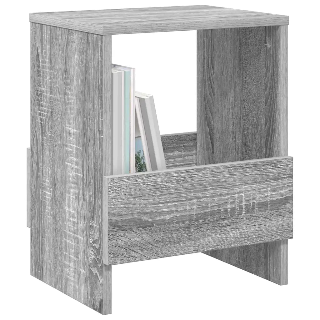 Scaffale per riviste Grigio Sonoma 35 x 30 x 45 cm CFW1589732