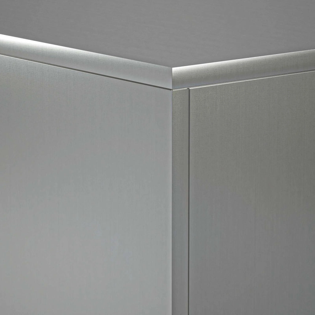 Supporto per piante 2 pcs Argento 40 x 40 x 80 cm Acciaio Inox 8012555