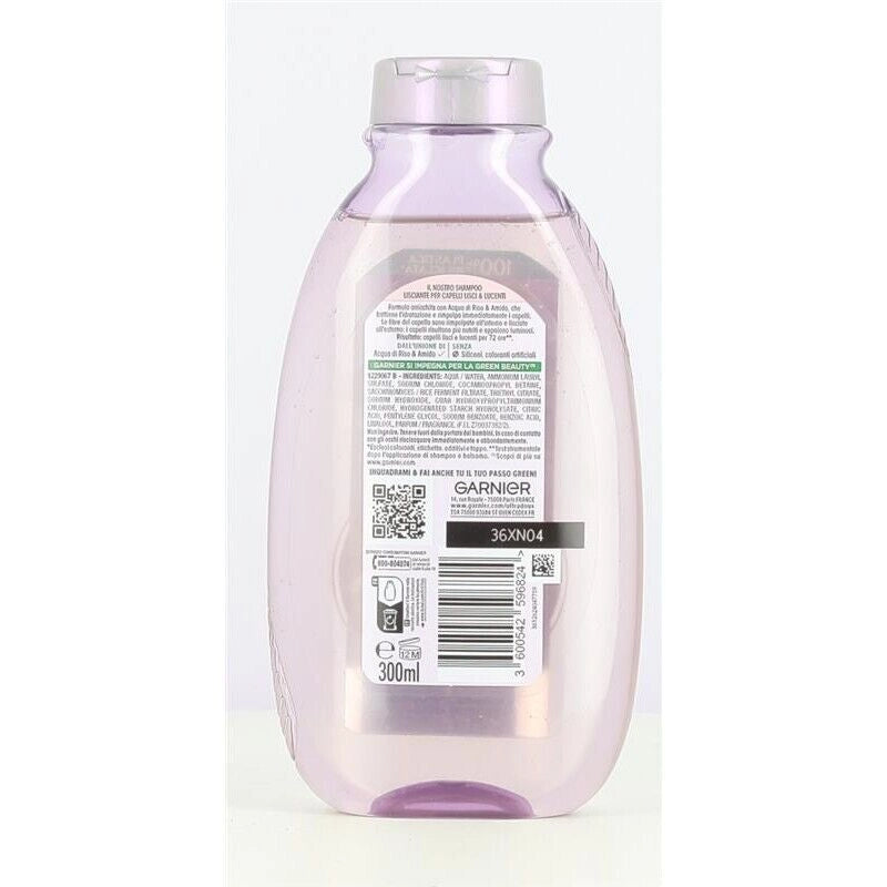 GARNIER SET 6 PZ SHAMPOO ULTRA DOLCE 300 ML INFUSO ACQUA RISO E AMIDO