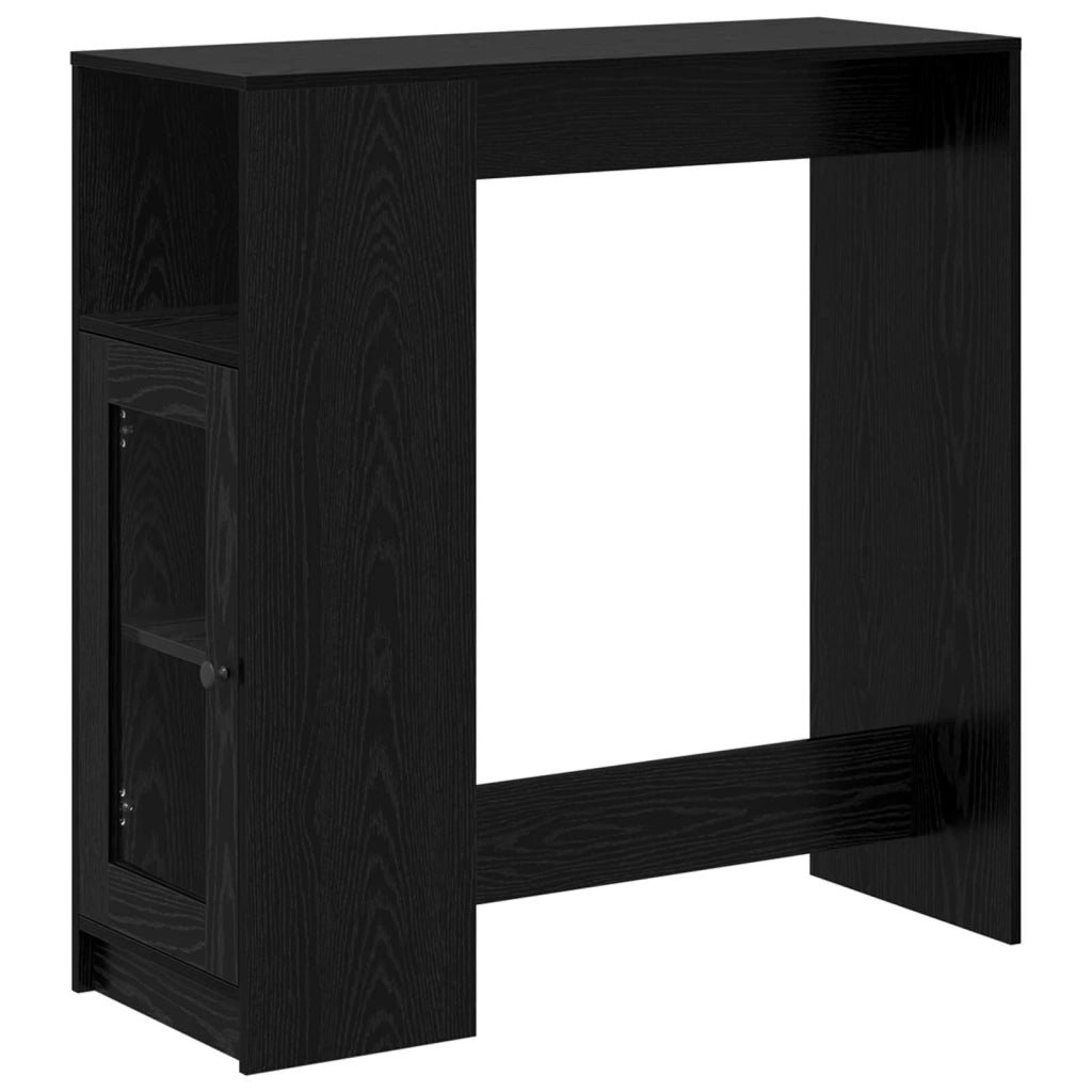 Tavolo da bar Rovere Nero 101 x 40 x 103,5 cm Legno multistrato 8003919