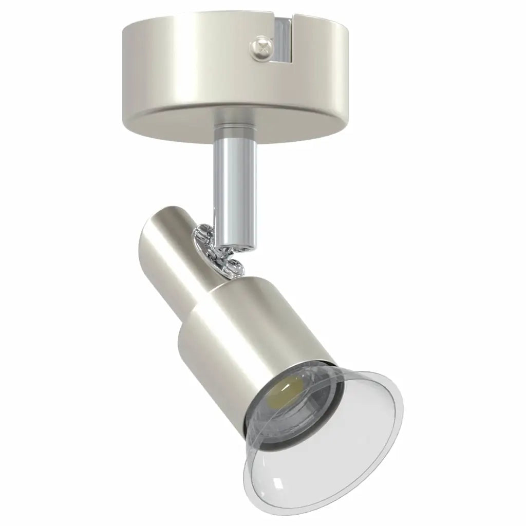Faretto da soffitto Nichel 8 x 8 x 10,5 cm Acciaio CFW7525940