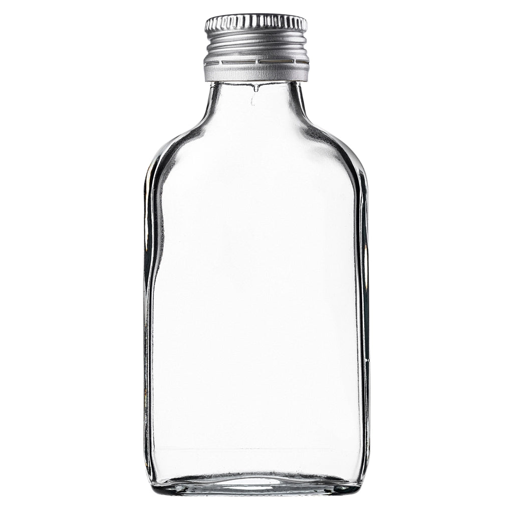 KADAX Flacone Flacone 100ml Con Tappo Argento 50pz.