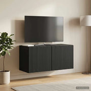 Mobile Porta TV da Muro Nero 59,5 x 31 x 30 cm 898536