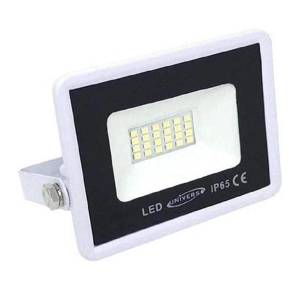 Trade Shop - Faretto Proiettore Da Esterno 20w Bianco Ip65 Luce Calda Fredda Naturale F20w-b1 - -bianco Caldo      -