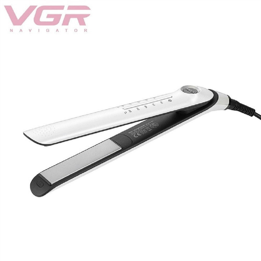 Trade Shop - Piastra Capelli Lisci Professionale 47w Rivestito In Ceramica Display Lcd V-566 -