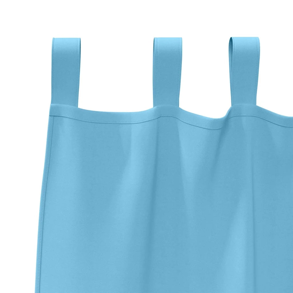 Tende Blackout con Anelli 2 pcs Blu Chiaro 175 x 140 cm 4107544