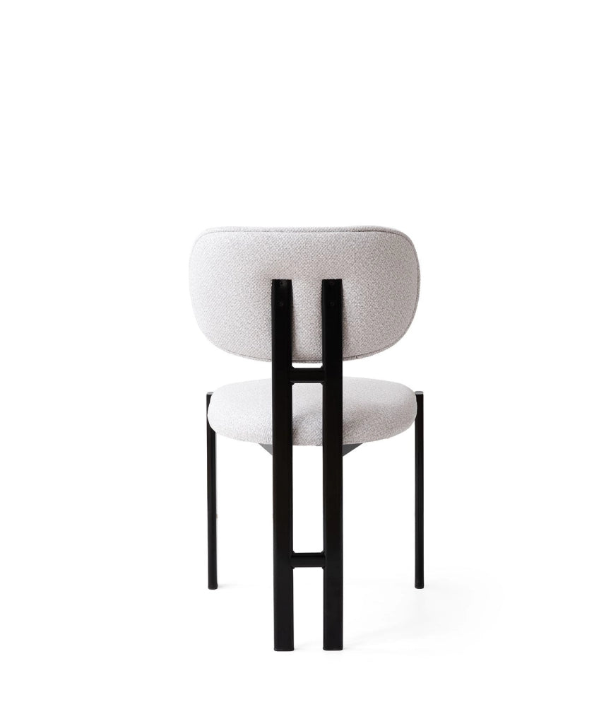 Set di sedie in metallo "Muriz" (2 pezzi) - Bianco sporco