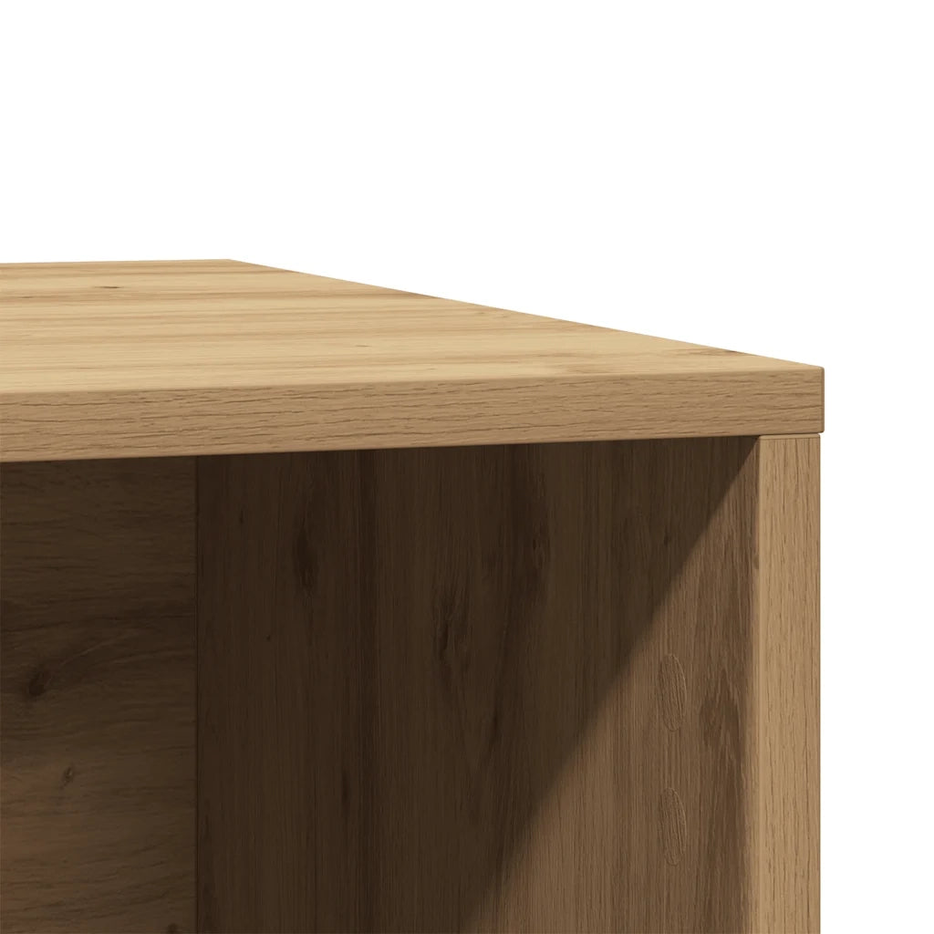 Recinto Lettiera Rovere Artigianale 80x50x45 cm in Truciolato 857741