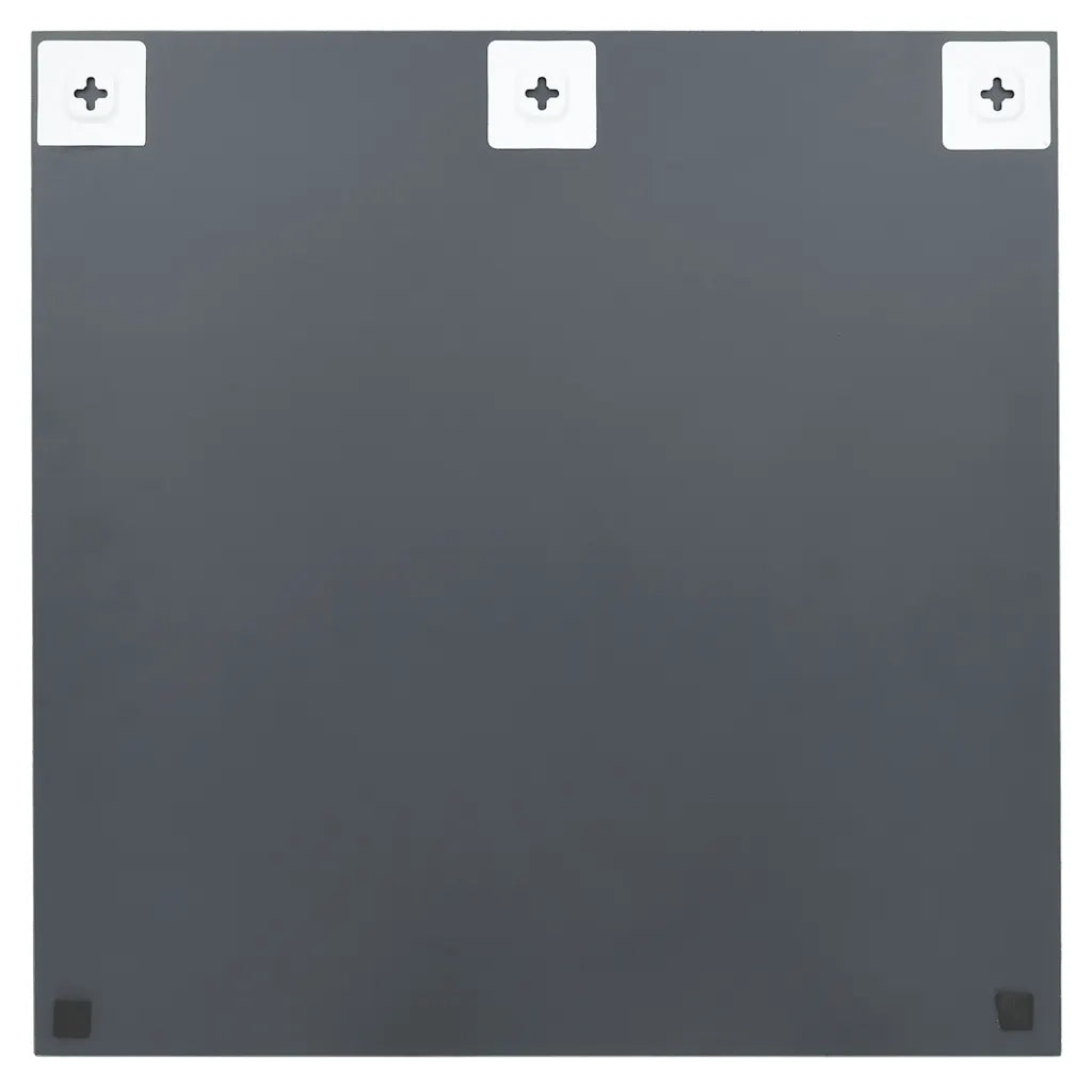 Specchio da Parete Quadrato con Luci LED-Specchio a Muro-Specchio Decorativo in Vetro 640786