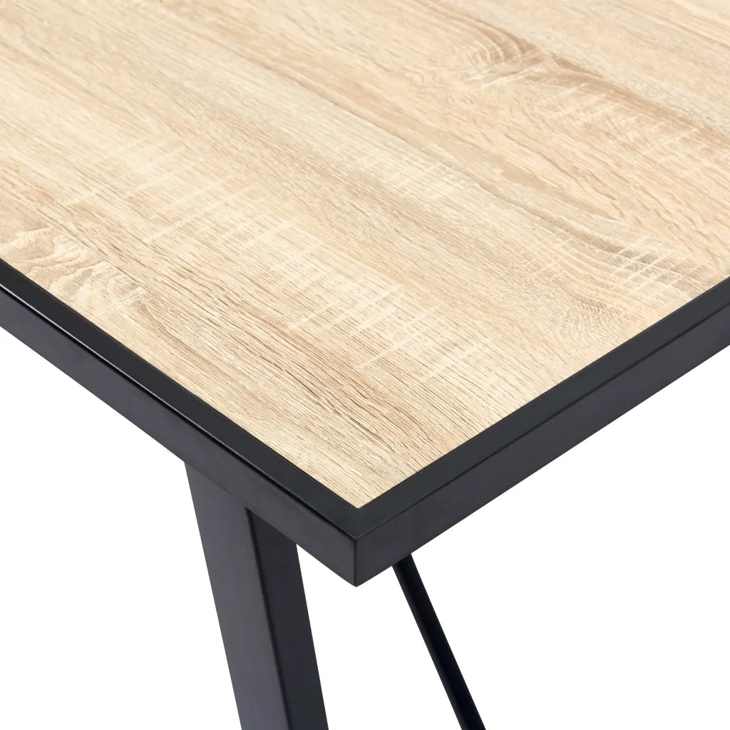 Tavolo da Pranzo Rovere 120x60x75 cm in MDF 281560