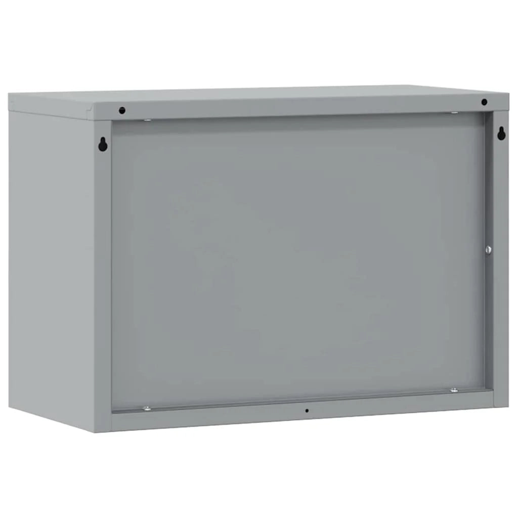 Mobiletto portautensili da interno in acciaio nero 50 x 25 x 35 cm 02_0058034