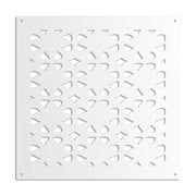 PINCERS - Pannello in PVC traforato - Parasole Misura: 98x98 cm, Colore: bianco