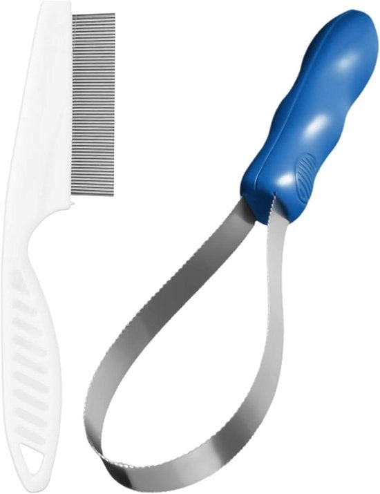Spazzola per Togliere Capelli e Spazzola per Pulci
