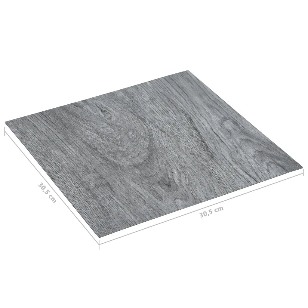 Listoni Pavimenti Adesivi 20 pz in PVC 1,86 mÂ² Grigio Chiaro cod mxl 49101