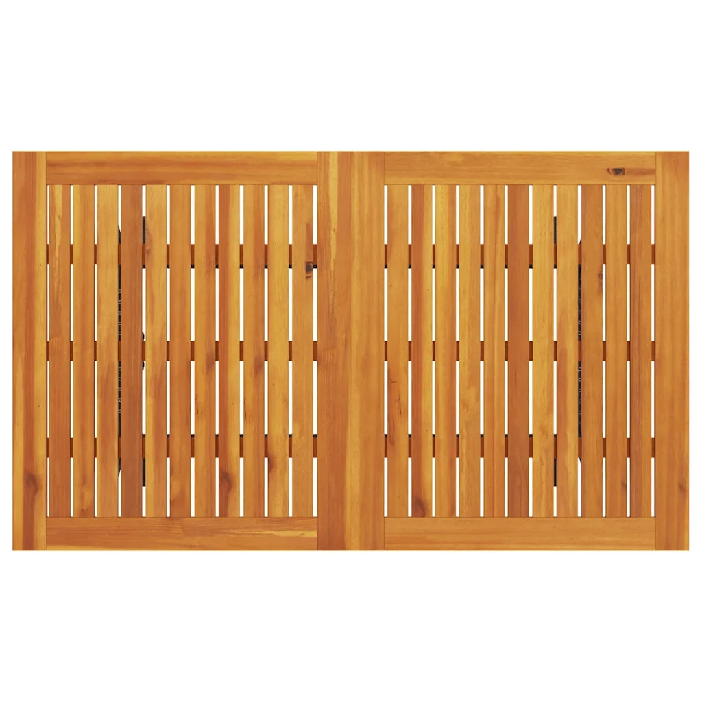 Divano da Giardino a 3 Posti Cuscini&Tavolo Nero in Polyrattan 4103854