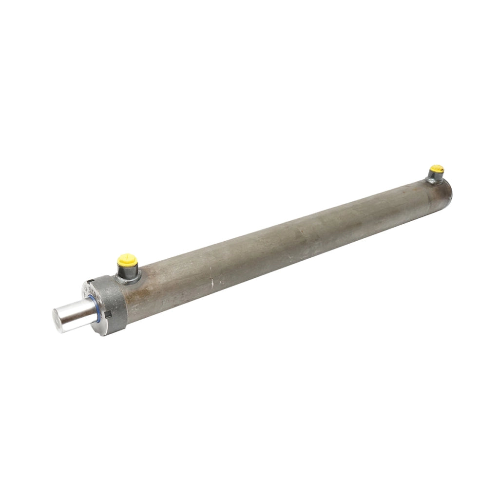 Cilindro idraulico 800 mm filettatura M20 con attacco idraulico Ø20