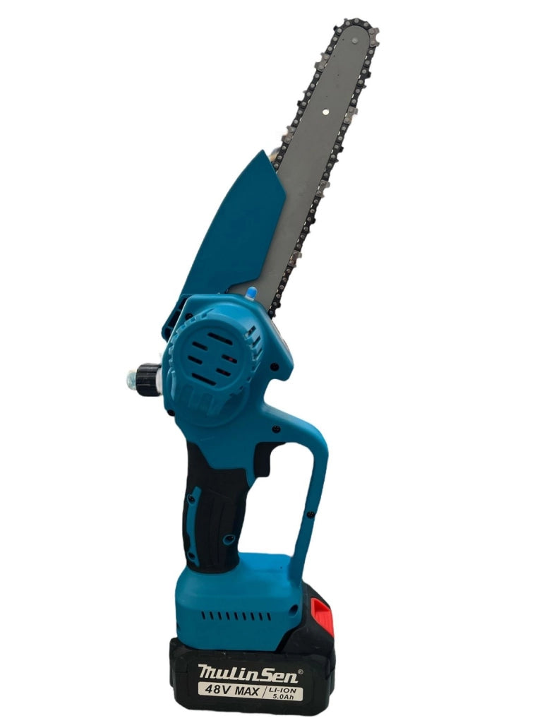 Mini elettrosega 8" doppia batteria 48V 5,0Ah motosega elettrica lama 8" MLS1079