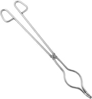 Teglia di Laboratorio/Industrie con Manico Antiscivolo - Resistente al Calore - Realizzato in Acciaio Inossidabile - Dimensioni 400 mm - Adatto per Teglie da 38 a 146 mm