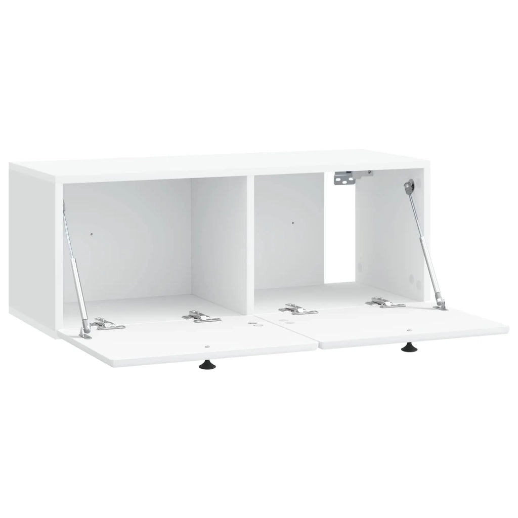 Mobile Porta TV da Muro 78,5 x 31 x 30 cm Bianco 899225