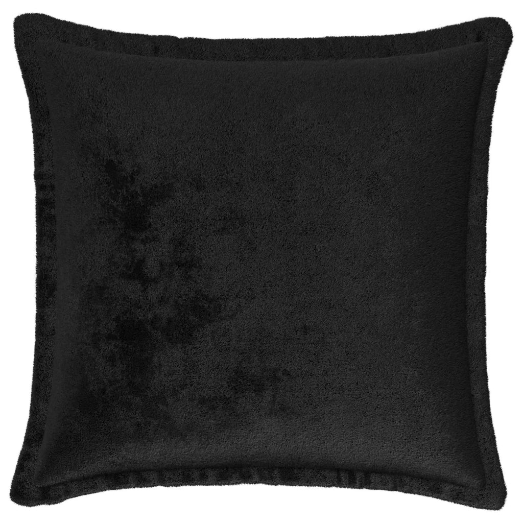 Federa 2 pz HOUTEN Nero 50 x 50 cm Flanella 919336