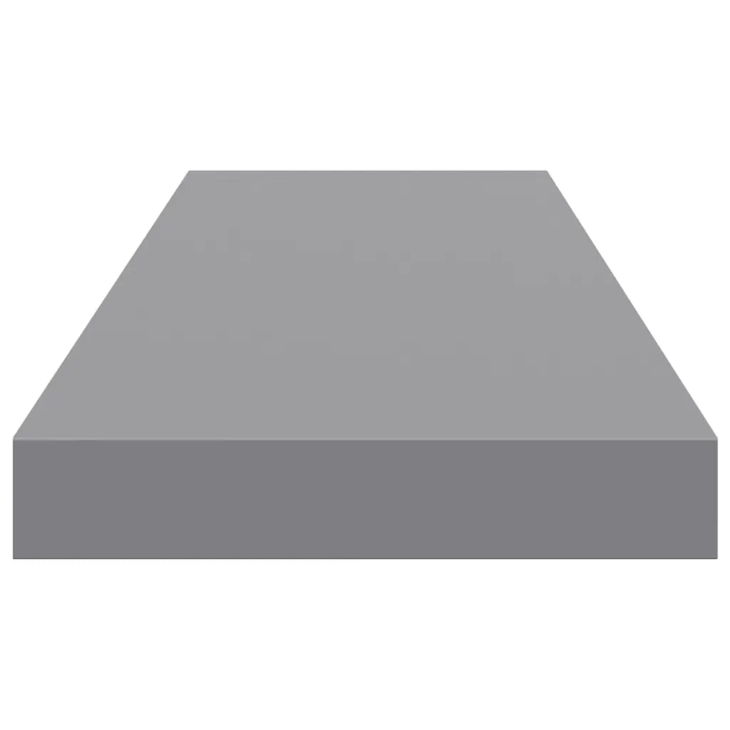 Scaffali a Parete 4 pz Grigi 80x23,5x3,8 cm in MDF cod mxl 33583
