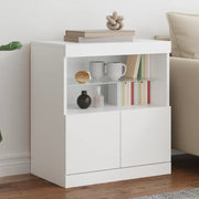 Credenza con Luci LED Bianca 60x37x67 cmcod mxl 110264