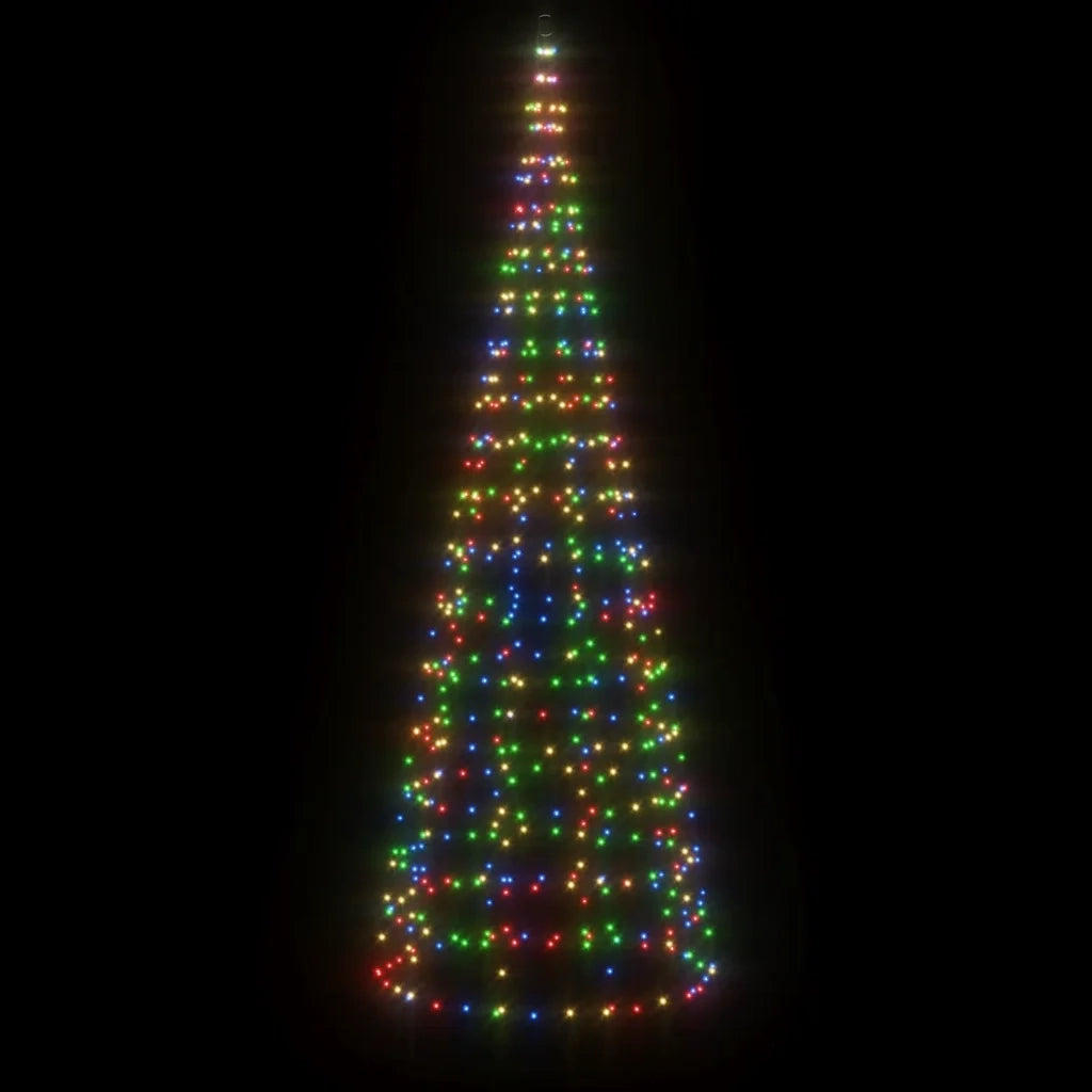 Albero di Natale a LED 550 LED Colorato 300 cm 358114