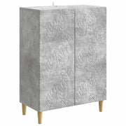 Credenza Grigio Cemento 66 x 34,5 x 90 cm Legno ingegnerizzato 895048