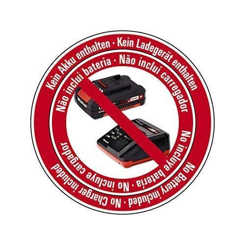Einhell TE-OS 18/230 Li Solo Levigatrice a fogli 11000 Giri/min 22000 OPM Nero, Rosso