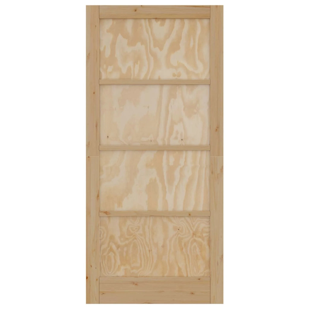 Porta Interna Naturale 93 x 202 cm Legno compensato 42052398