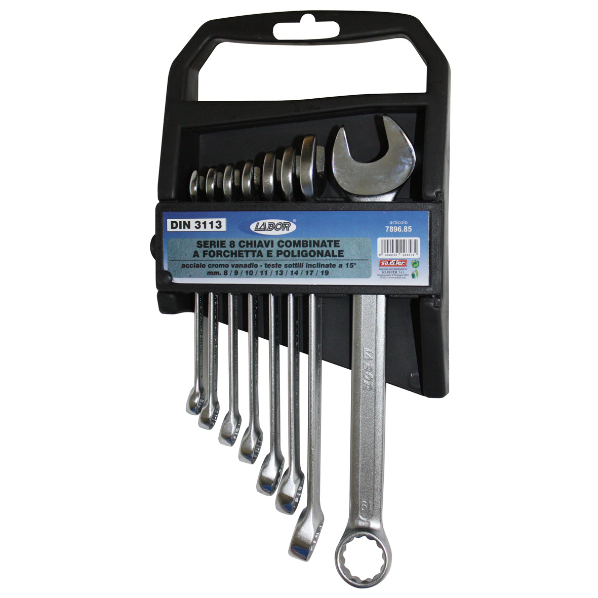 Sr. 8 Chiavi Combinate  Mm. 8-19