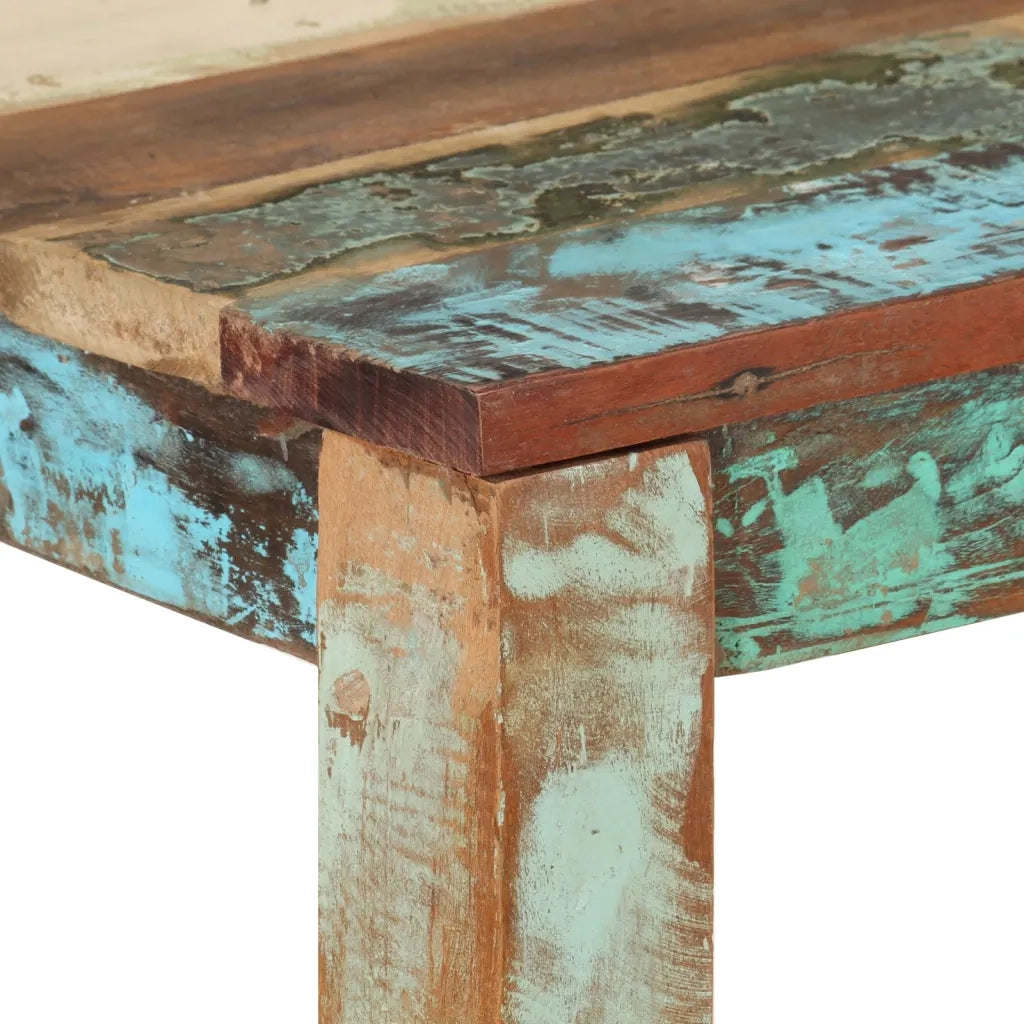 Tavolo da Pranzo 82x80x76 cm in Legno Massello di Recupero  cod mxl 13176