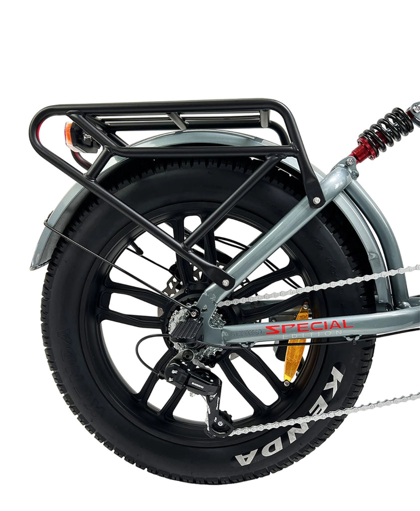 Bicicletta Elettrica GT3 PRO 250W con Freni Idraulici Display XXL e Chiave NFC Grigio