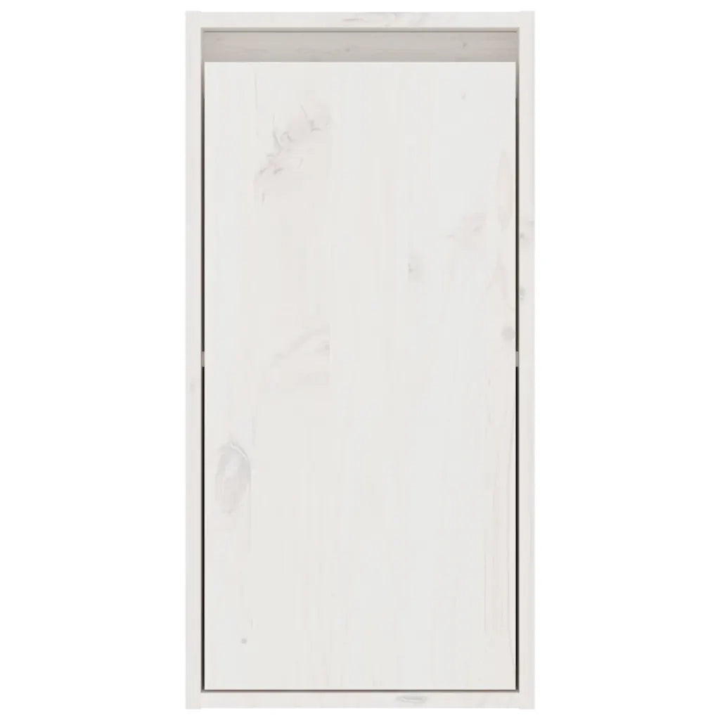 Mobili Porta TV 6 pz Bianchi in Legno Massello di Pino cod mxl 15240