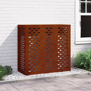 Copertura per condizionatore d'aria Ruggine 110 x 50 x 105 cm 865917