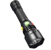 Lampada a LED multicolore per segnalazioni ferroviarie - 1000 lumen - IPX6 impermeabile - magnetica - bianco rosso giallo verde - illuminazione all'aperto