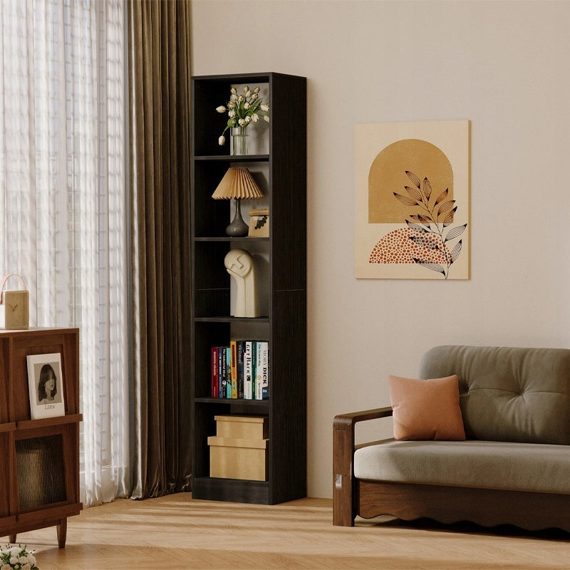 Scaffale nero alto 182 cm