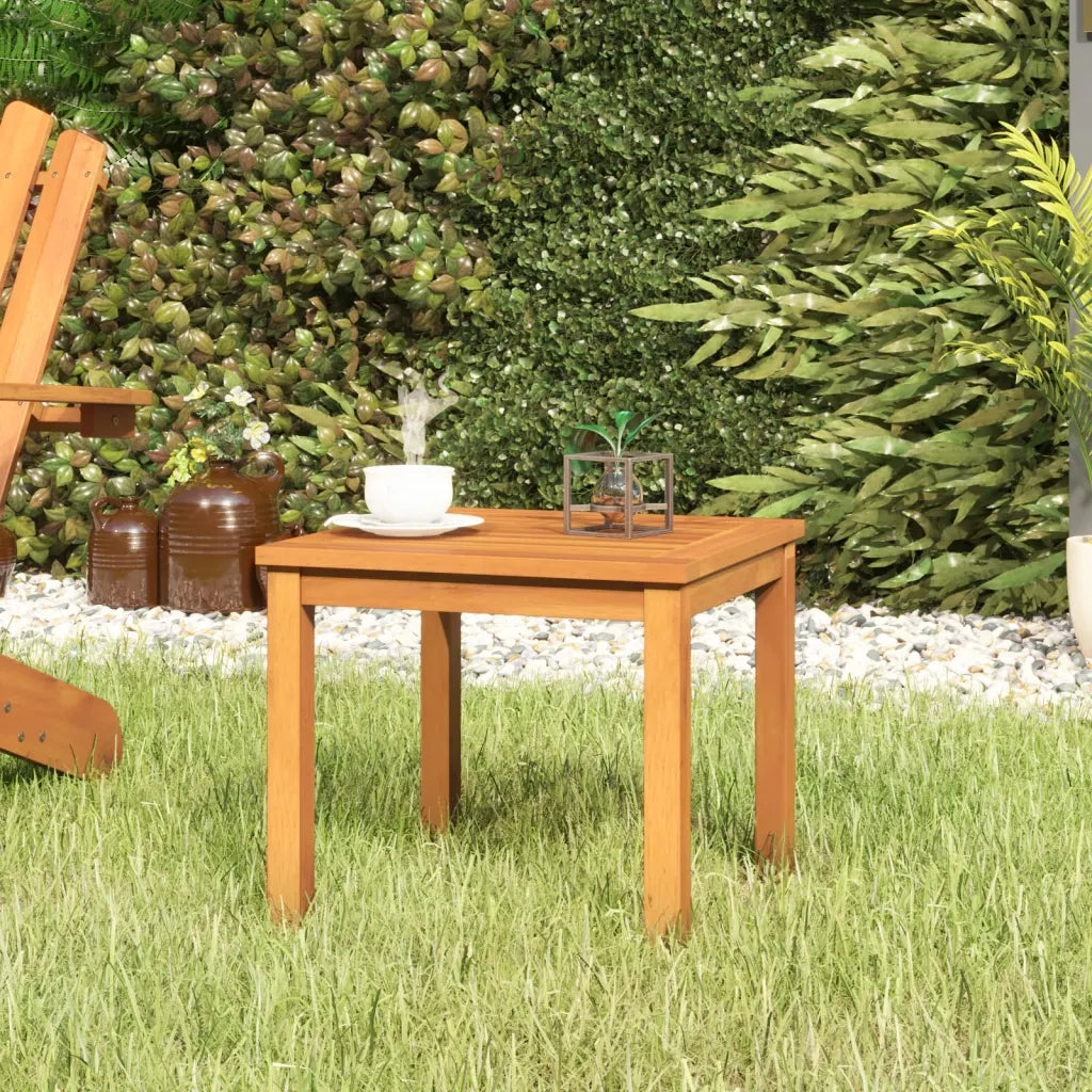 Tavolino da Salotto 40x40x36 cm in Legno Massello di Acacia 360044