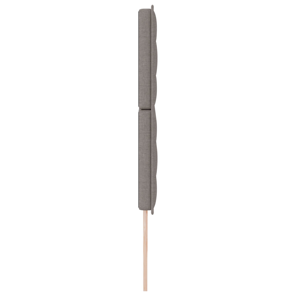 Testata LED Design Lines Tortora 200 cm Tessuto