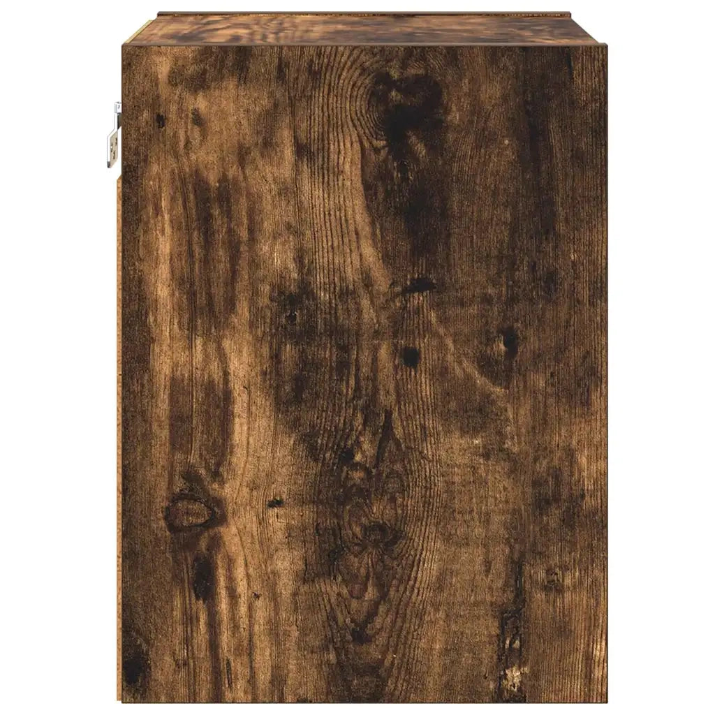 Armadio pensile Rovere fumé 30 x 29,5 x 40 cm Legno multistrato 884414