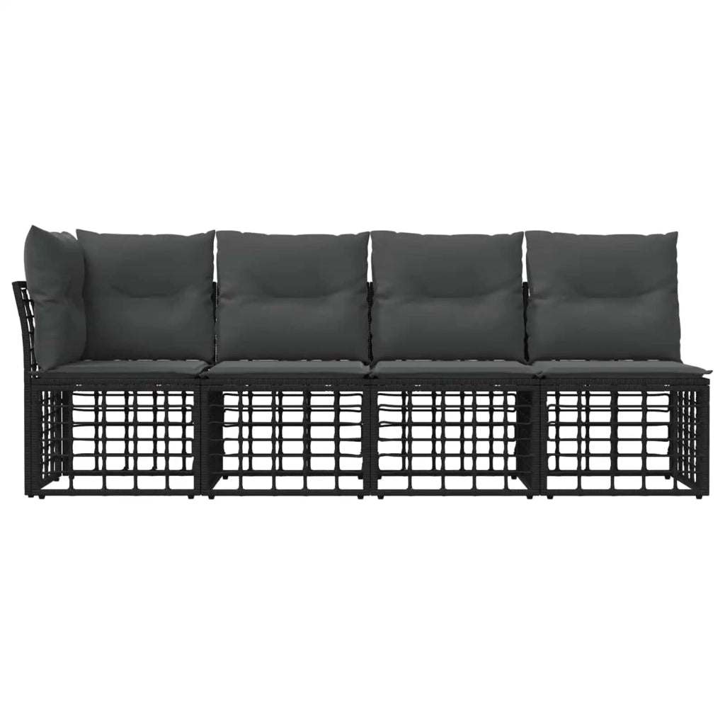 Divano da Giardino 4 Posti con Braccio Sinistro 4 pcs 42026733